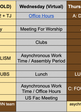 Student Reactions to Asynchronous Wednesday