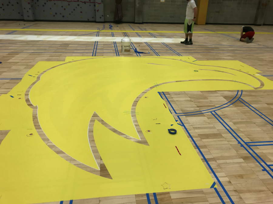 Friends Select’s New-ish Gym Floor