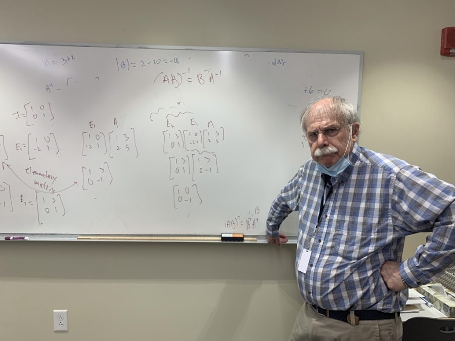 Long-Time Friends Select Math Teacher, Ralph Reinwald, Deprived of Chalkboard