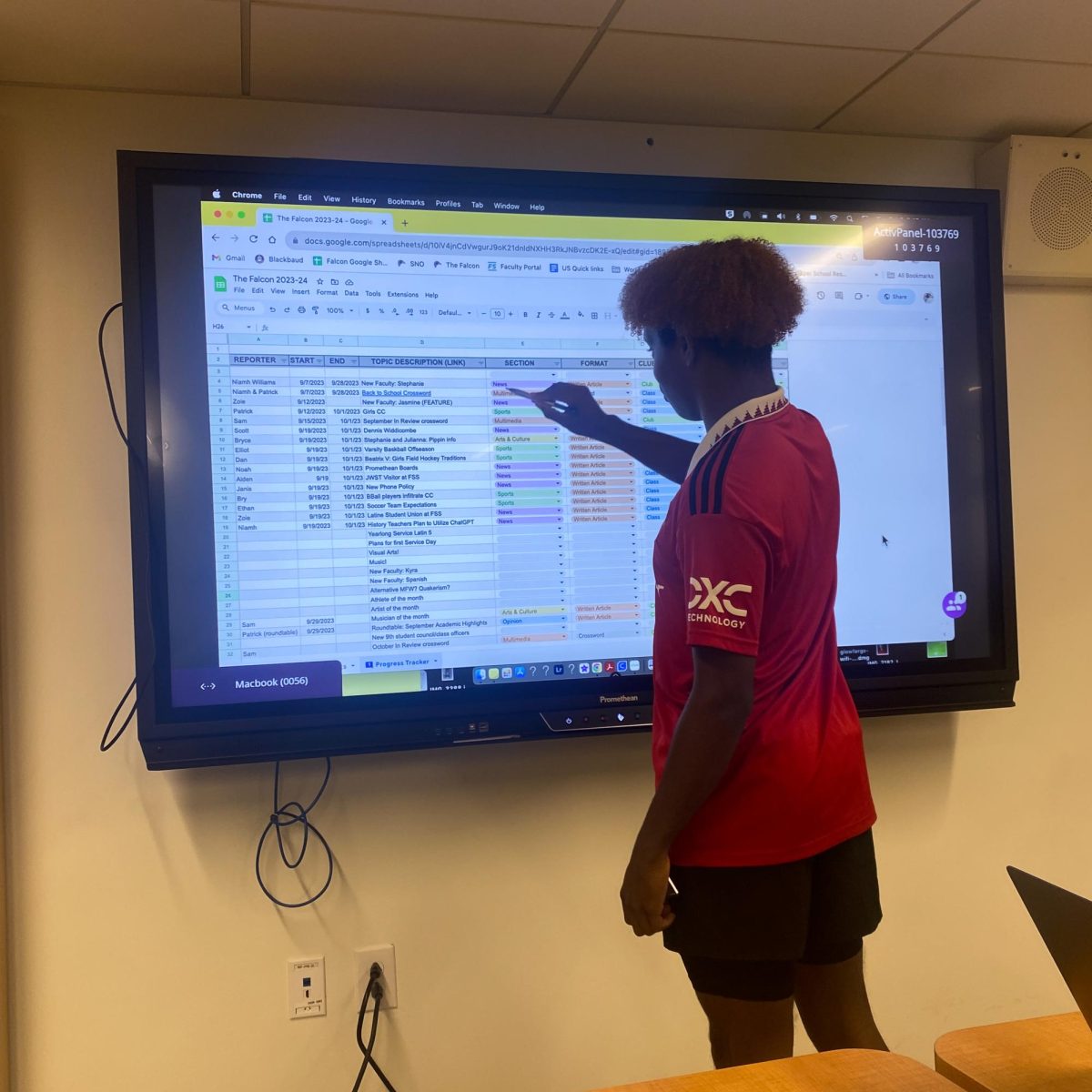 New Promethean Boards Bring a Needed Upgrade to Friends Select Classrooms