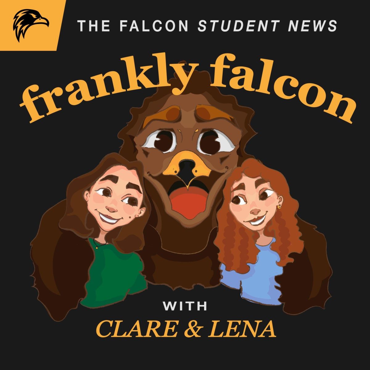 Frankly Falcon Podcast: How to Balance School and Sports with Bill Klose, Nora Marwaha 24, and Zoe Siegel 24