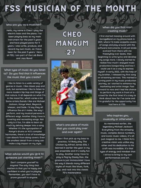 Musician of the Month: Cheo Mangum