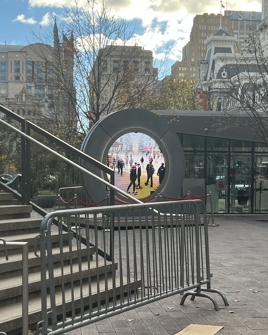 The Portal Comes to Love Park