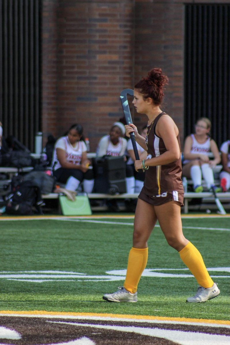 Maeve Singler ‘27 sitting back during a FSS attack.