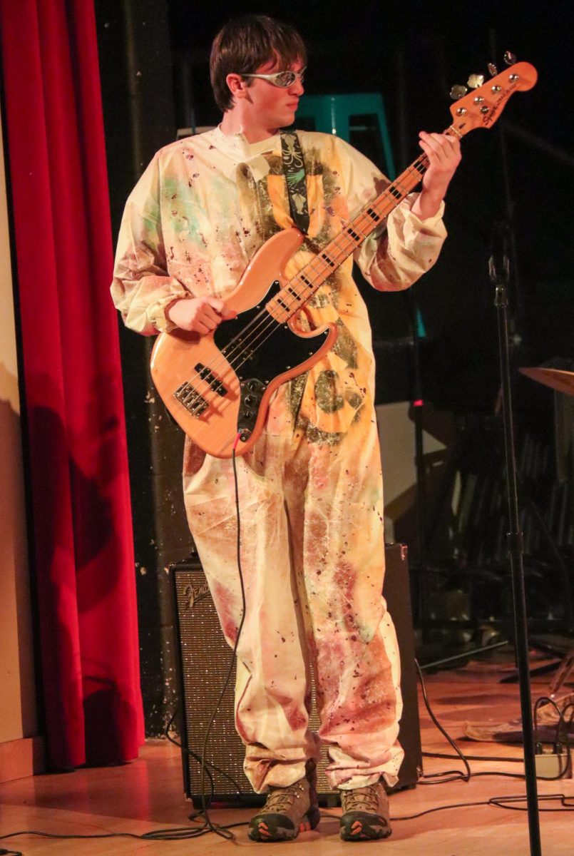 David Ryan ‘26 playing “HERB KERNS”, a song he wrote inspired by his math teacher
