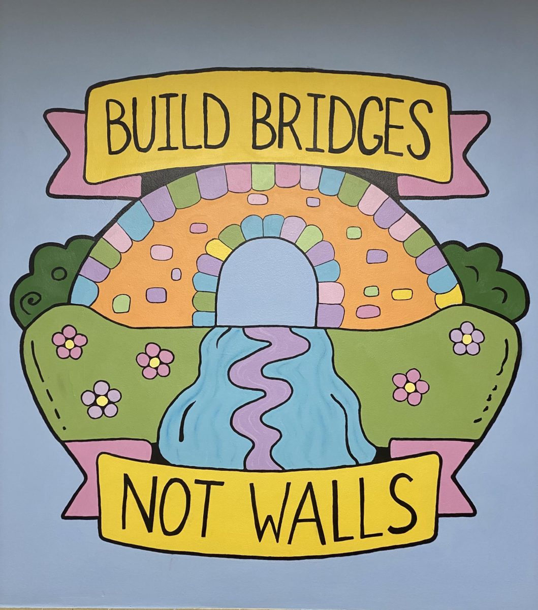 Mural painted by Tamara Vidal in spring 2021. Photo provided by John Myers.